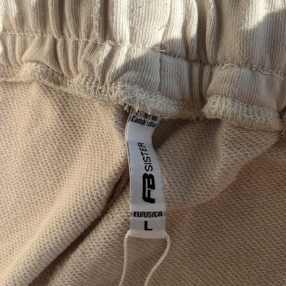 Stronger Together Cream Sweat Shorts! - Picture 4 of 4